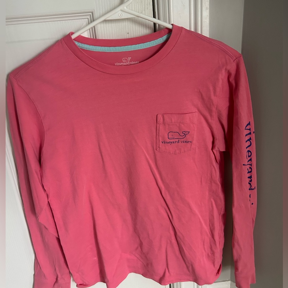 Vineyard Vines pink longsleeve